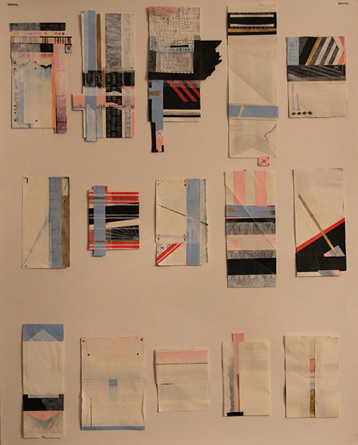 Spatial constructions, mixed media by Logan Bruce